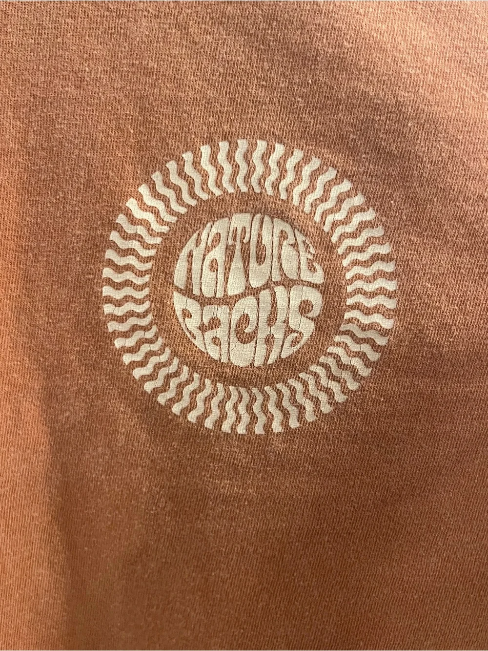 Nature Graphic Short Sleeve Tee - Rust